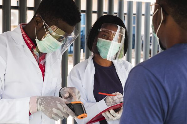 front-view-medical-control-covid19-concept